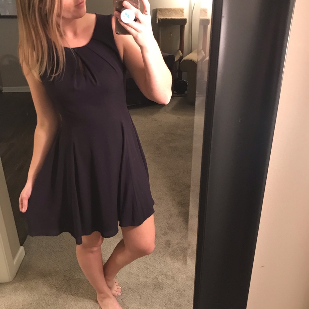 Purple express dress